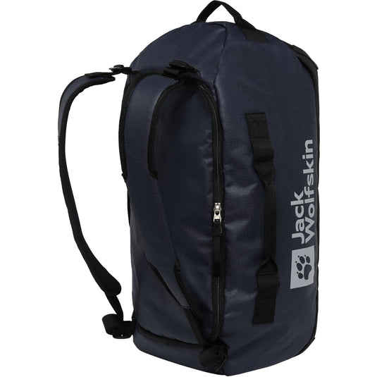 Jack wolfskin all-in duffle 35 rugzak (donkerblauw, 35 liter)