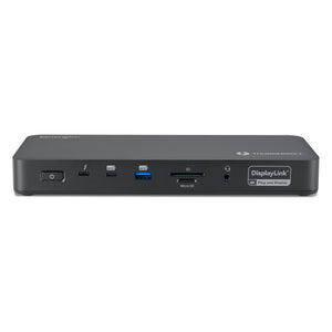 Kensington sd5920t eq thunderbolt 4 quad 4k hybrid dock met displaylink technology dockingstation (zwart)