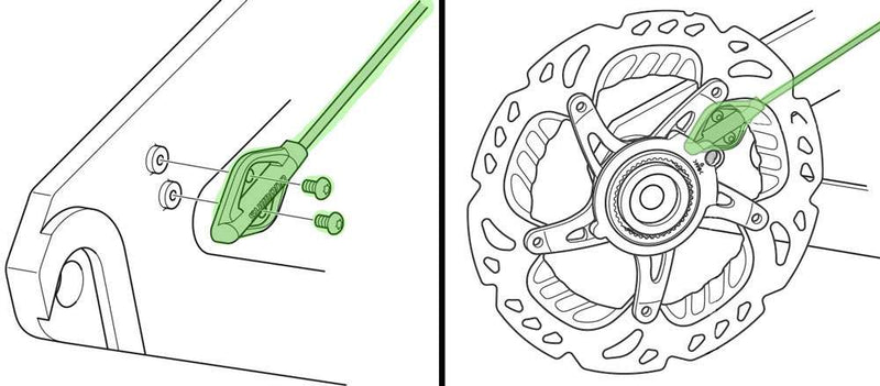 Load image into Gallery viewer, Shimano steps ew-ss301 speed sensor unit
