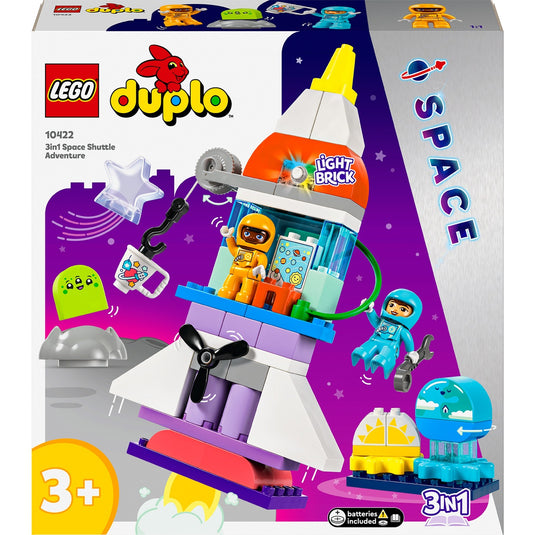 Lego duplo - 3-in-1 ruimteavontuur constructiespeelgoed (10422)