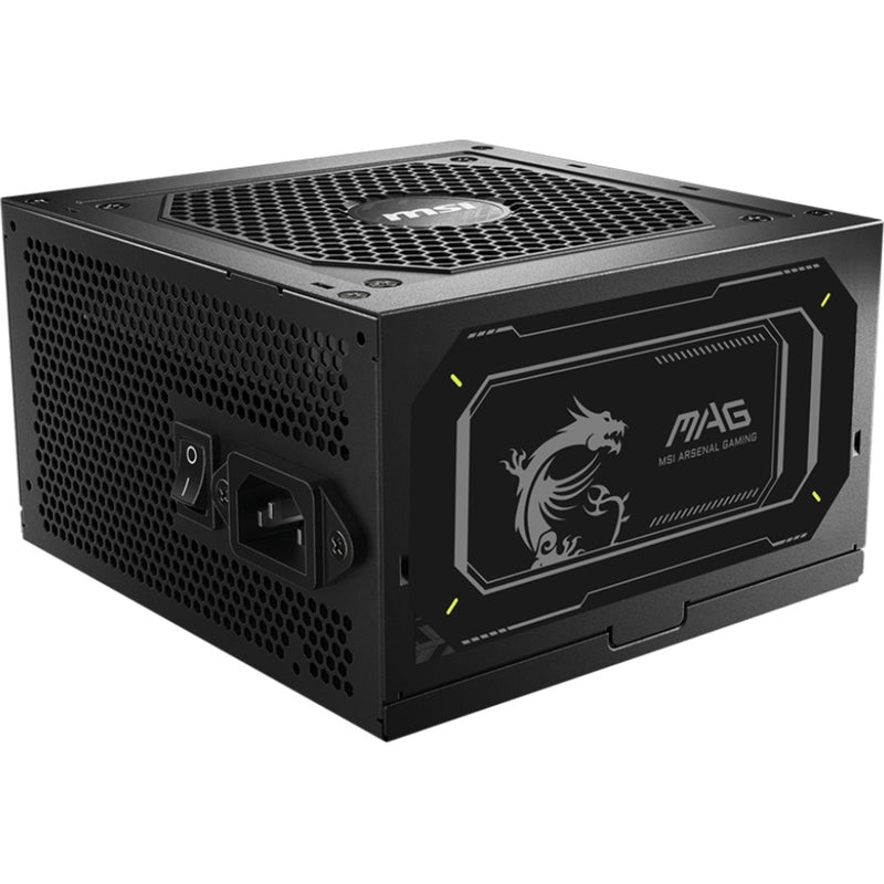 Load image into Gallery viewer, Msi mag a750gl pcie5 ii modulaire 750 watt voeding (zwart, 1x 12v-2x6, 3x pcie)
