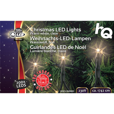Kerstverlichting 200 led warm wit 17,4m sfeerverlichting