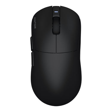 Hator quasar 3s ultima 8k wireless gaming muis (zwart, 30 000 dpi, 2.4 ghz bluetooth usb)
