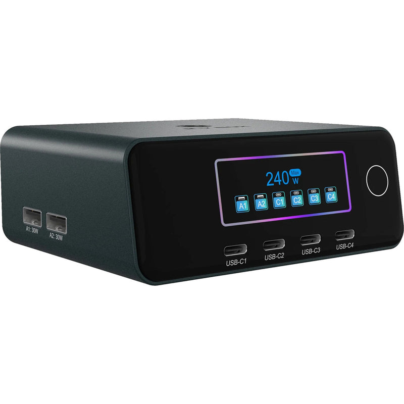 Load image into Gallery viewer, Icy box 240w gan oplaadstation (zwart)
