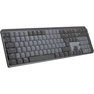 Logitech mx mechanical toetsenbord (zwart, us-international lay-out (qwerty), 100%, bluetooth)
