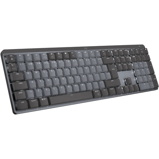 Logitech mx mechanical, toetsenbord (zwart grijs, us-international, bluetooth low energy)