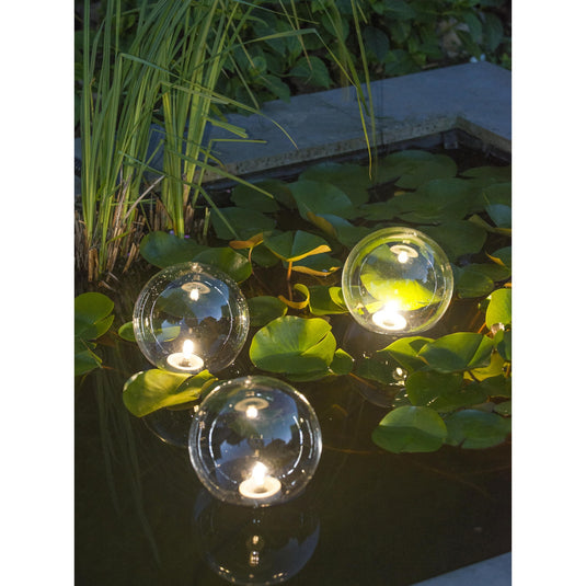 Ubbink multibright float drijvende lichtbol led led-lamp (transparant, 3 stuks)
