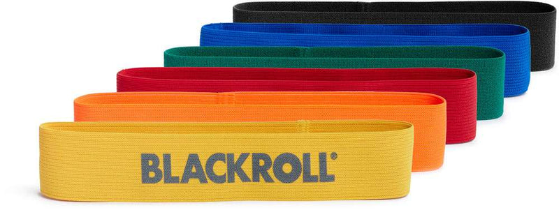 Load image into Gallery viewer, Blackroll loop band set 6er - fitness bands set
