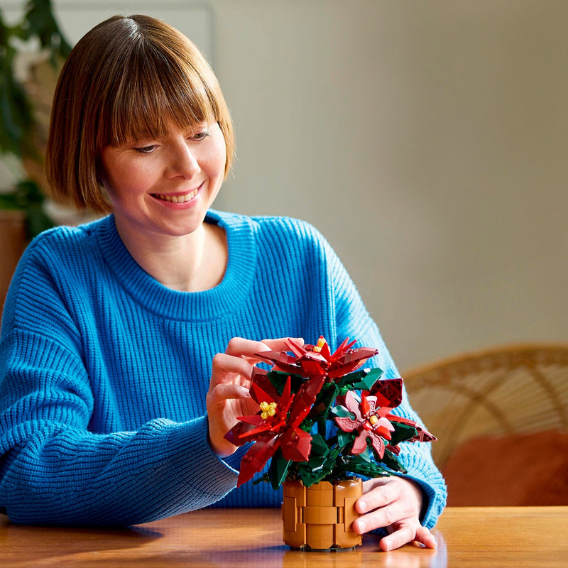 Afbeelding laden in galerijviewer, Lego icons kerstster poinsettia - 10370
