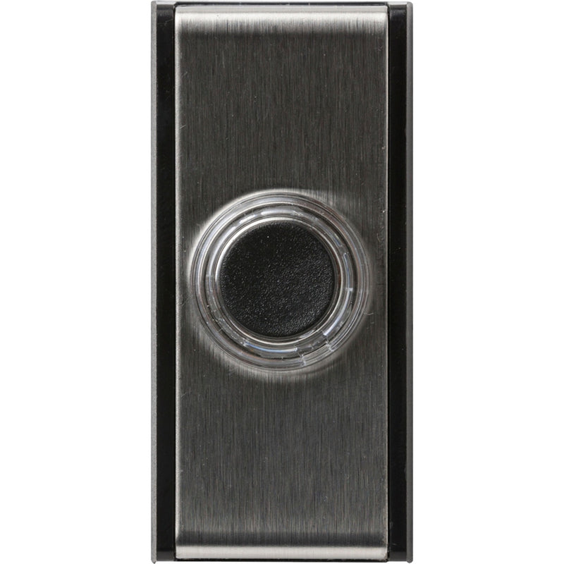 Honeywell beldrukknop 'gem' d611 deurbel (zwart zilver)