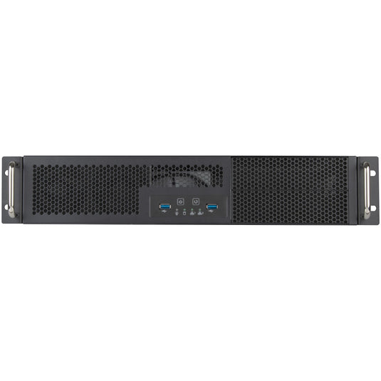Silverstone sst-rm23-502-mini rack behuizing (zwart)