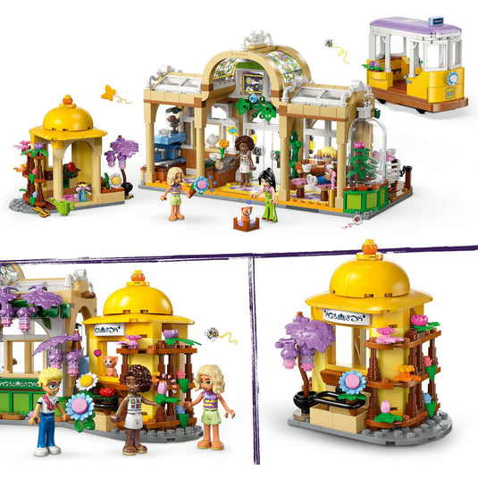 Lego friends 42671 plantencafé en bloemenwinkel