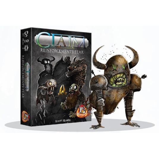 White goblin games claim reinforcements: fear kaartspel (nederlands, uitbreiding, 2 spelers, 25 minuten, vanaf 10 jaar)
