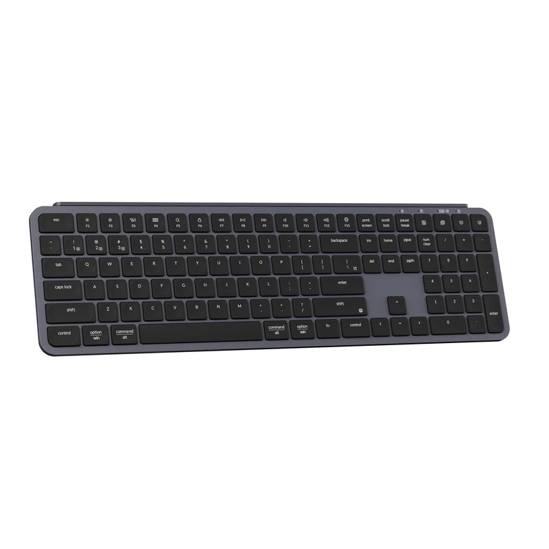 Load image into Gallery viewer, Keychron b6 pro-k1 toetsenbord (zwart, us lay-out (qwerty), scissor switches, 100%, abs, 2.4 ghz | bluetooth 5.2 | usb-c)
