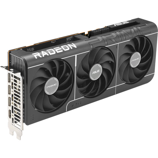 Asus prime radeon rx 9070 gre grafische kaart (grijs, 3x displayport, 1x hdmi)