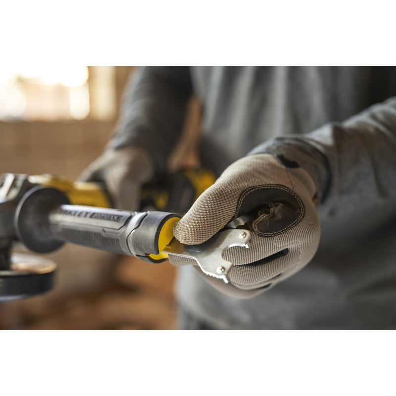 Load image into Gallery viewer, Stanley fatmax v20 18v haakse slijper 125mm (zwart geel, accu en oplader niet inbegrepen)
