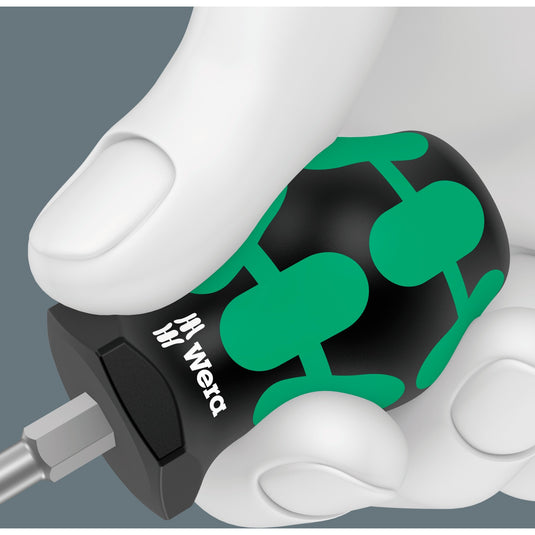 Wera 300 7 mix 2 schroevendraaierset (zwart groen, 7‑delig)