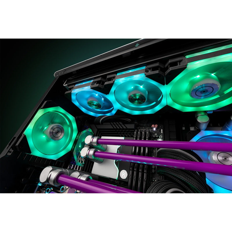 Load image into Gallery viewer, Ekwb ek-quantum impulse 120 d-rgb case fan (wit, 120 x 120 x 29 mm, pwm, rgb led)
