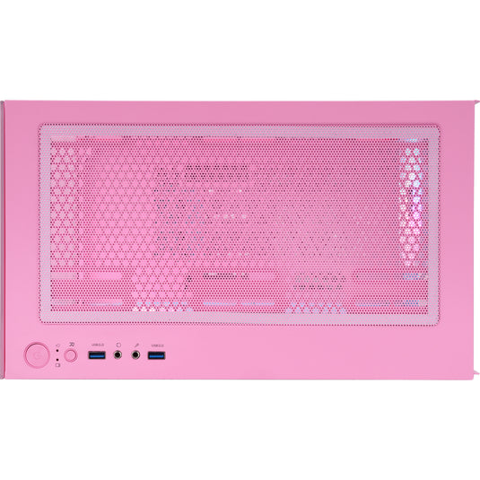Thermaltake view 170 tg argb mini tower behuizing (roze | 2x usb-a | rgb | tempered glass)
