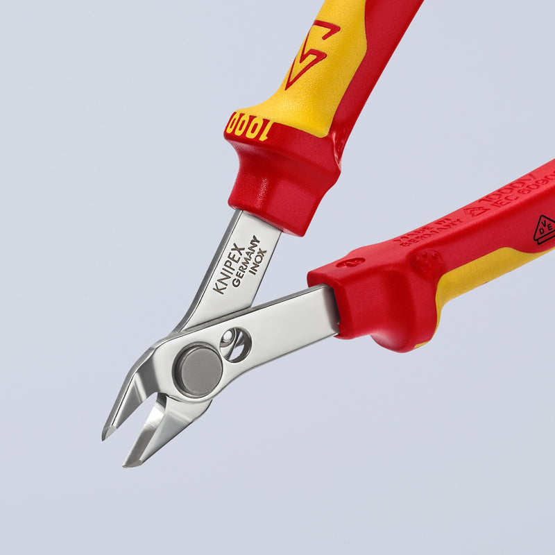 Load image into Gallery viewer, Knipex electronic super knips® vde 78 06 125 elektronica-tang (rood geel)
