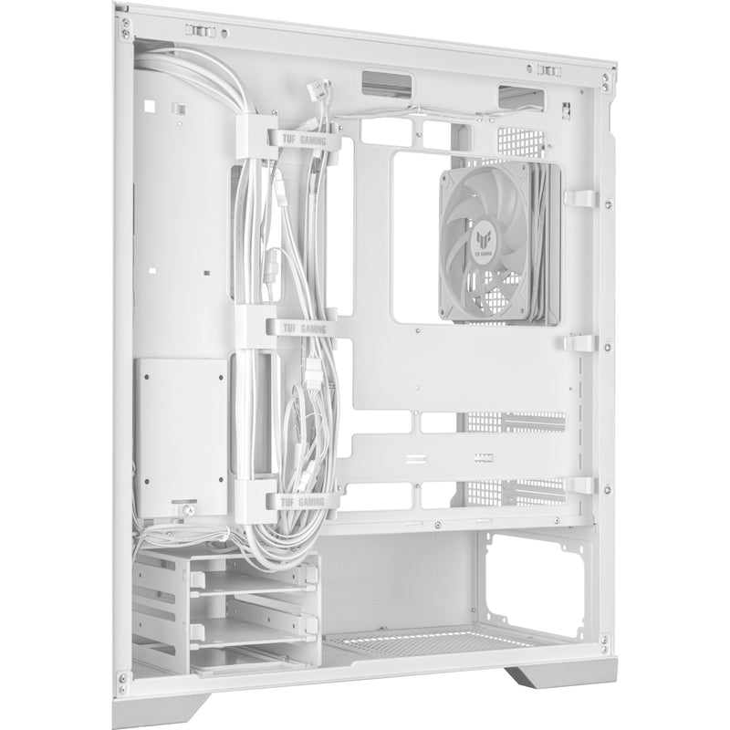 Load image into Gallery viewer, Asus tuf gaming gt302 argb midi tower behuizing (wit | 2x usb-a | 1x usb-c | rgb | tempered glass)
