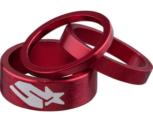Spank spacer kit-set red