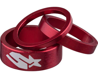 Spank spacer kit-set red