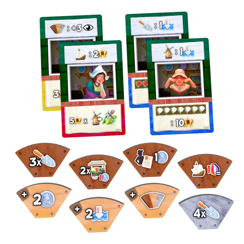 Load image into Gallery viewer, Asmodee board dice windmill valley - nederlandstalig bordspel voor 1-4 spelers
