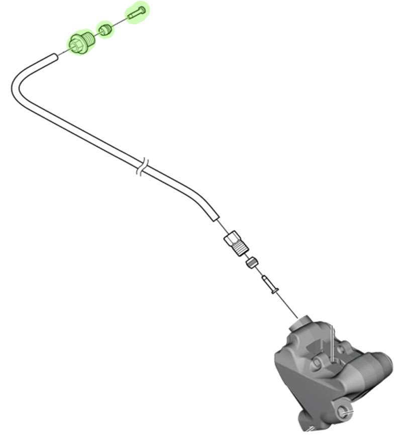 Load image into Gallery viewer, Shimano tube joint kit for sm-bh90-jk-ssr
