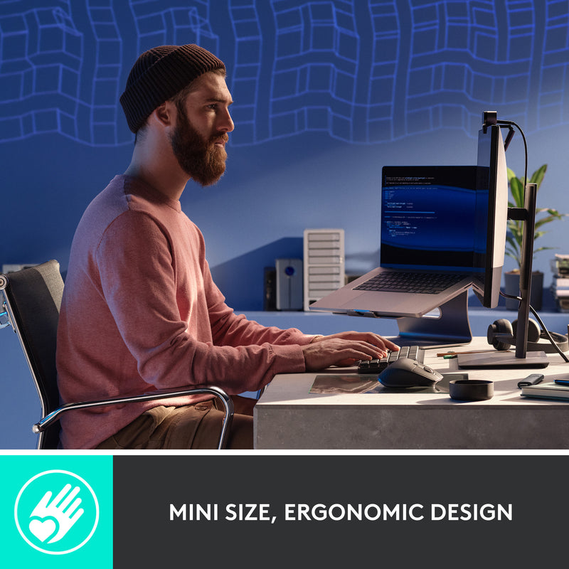 Load image into Gallery viewer, Logitech mx mechanical mini, toetsenbord (zwart grijs, us-international, gl tactile, bluetooth low energy)
