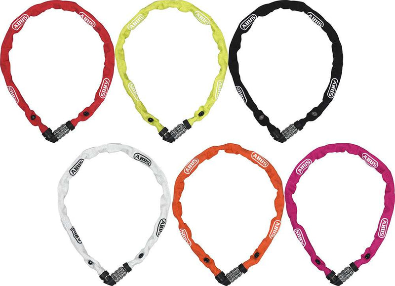 Load image into Gallery viewer, Abus kettingslot 1200 60 Web roze coral
