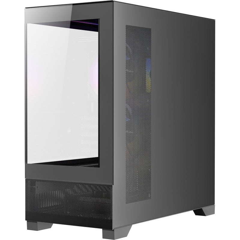 Load image into Gallery viewer, Antec cx500m argb mini tower behuizing (zwart | 2x usb-a | 1x usb-c | tempered glass)
