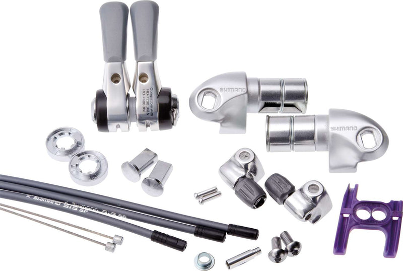 Load image into Gallery viewer, Shimano dura ace sl-bs77 2 3x9-speed bar end shifters
