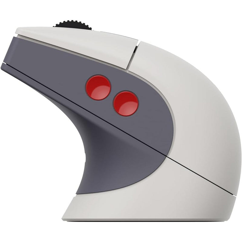 Afbeelding laden in galerijviewer, 8bitdo retro r8 mouse - n edition (grijs rood, 50 - 26000 dpi, bluetooth usb-c 2.4 ghz)
