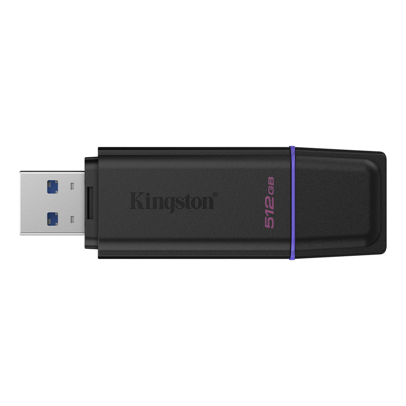Afbeelding laden in galerijviewer, Kingston datatraveler exodia 512 gb usb-stick (zwart lila, usb-a 3.2 gen 1 (5 gbit s))
