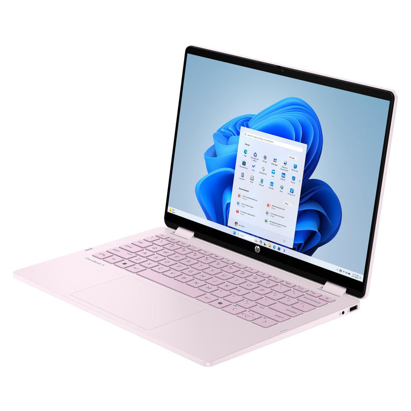 Load image into Gallery viewer, Hp omnibook 5 flip 2-in-1 14-fp0252ndx 14 laptop (lichtroze | core 5 120u | intel graphics | 8 gb | 512 gb ssd | touch)
