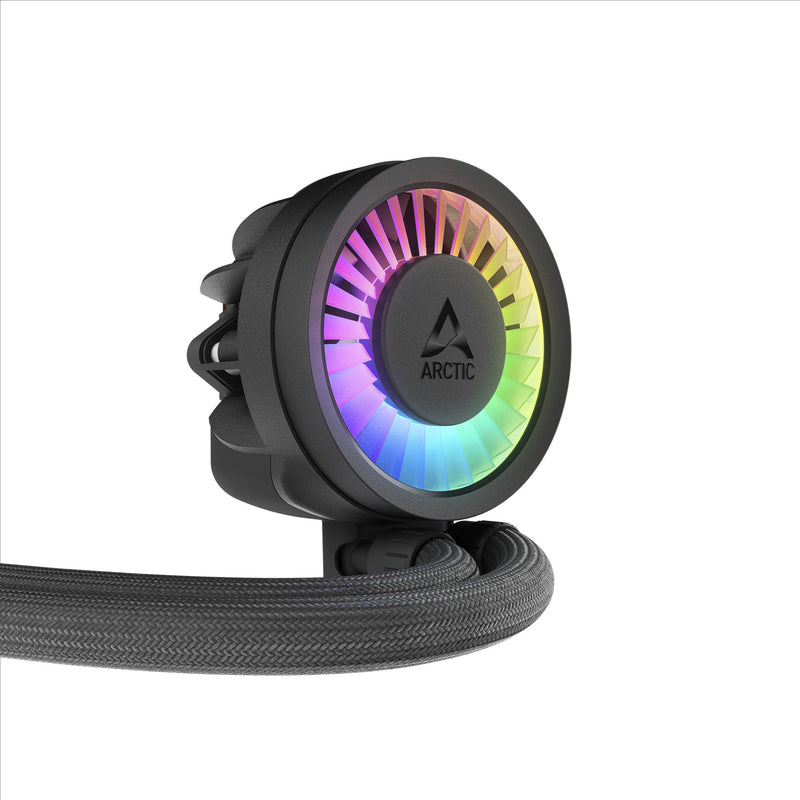 Load image into Gallery viewer, Arctic liquid freezer iii pro 280 a-rgb waterkoeling (zwart, 4-pins pwm fan-connector)
