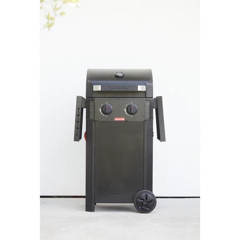 Load image into Gallery viewer, Barbecook luca 210 gasbarbecue met zijtafels (zwart)
