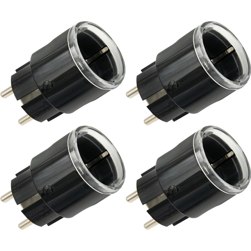 Load image into Gallery viewer, Shelly plug s gen3 slimme wifi, 4 stuks stekker (zwart, matter, wifi, bluetooth)
