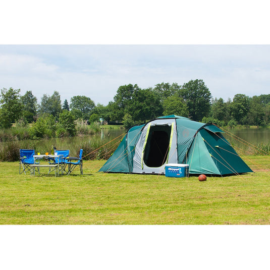 Coleman spruce falls 4 tent (donkergroen lichtgrijs)