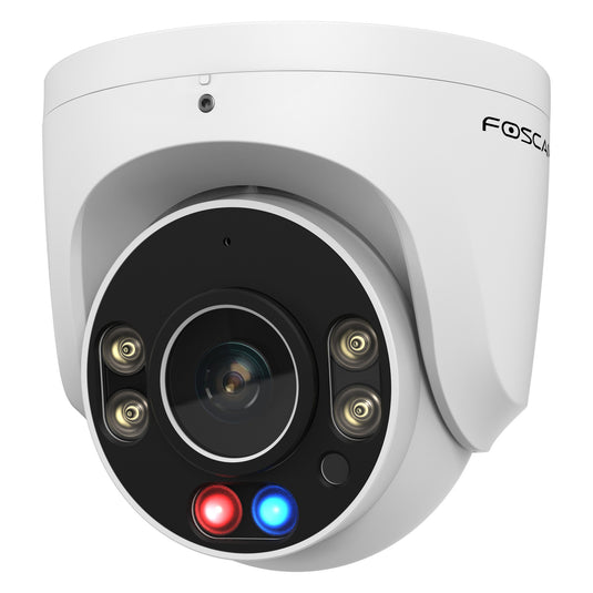 Foscam w5ep, 3k 5mp qhd poe ip camera (wit)