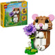 Lego ® creator 3in1 schattige hamster met bloem - 31376