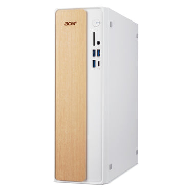 Acer aspire tc xc102-h610d5 pc-systeem (wit houtkleur | i5-14400 | uhd graphics | 16 gb | 512 gb ssd)