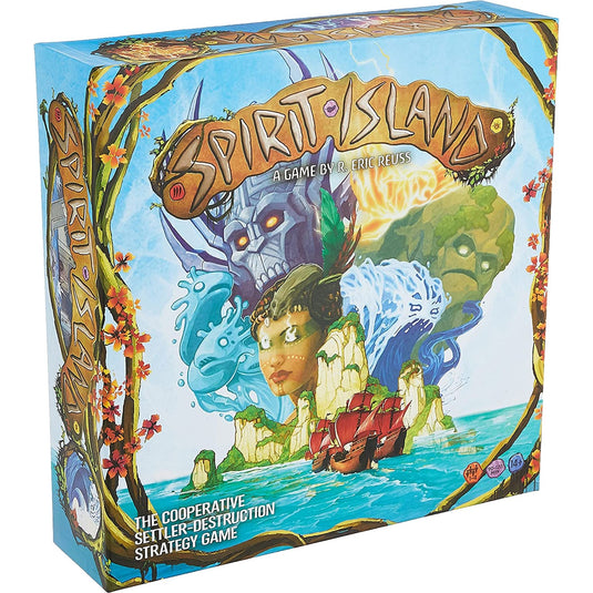 Asmodee spirit island bordspel (engels, 1 - 4 spelers, 90 - 120 minuten, vanaf 14 jaar)
