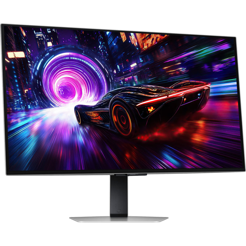 Load image into Gallery viewer, Samsung odyssey oled g8 g81sf 32 4k uhd gaming monitor (zilver, 2x hdmi, displayport, 2x usb-a, usb-b, 240 hz)
