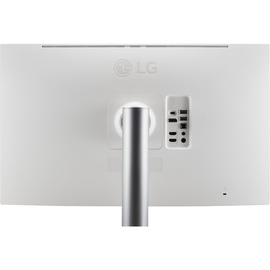 Lg ultrafine 27uq850v-w 27 4k ultra hd monitor (wit zilver, 1x displayport, 2x hdmi, 1x usb-c, 2x usb-a)