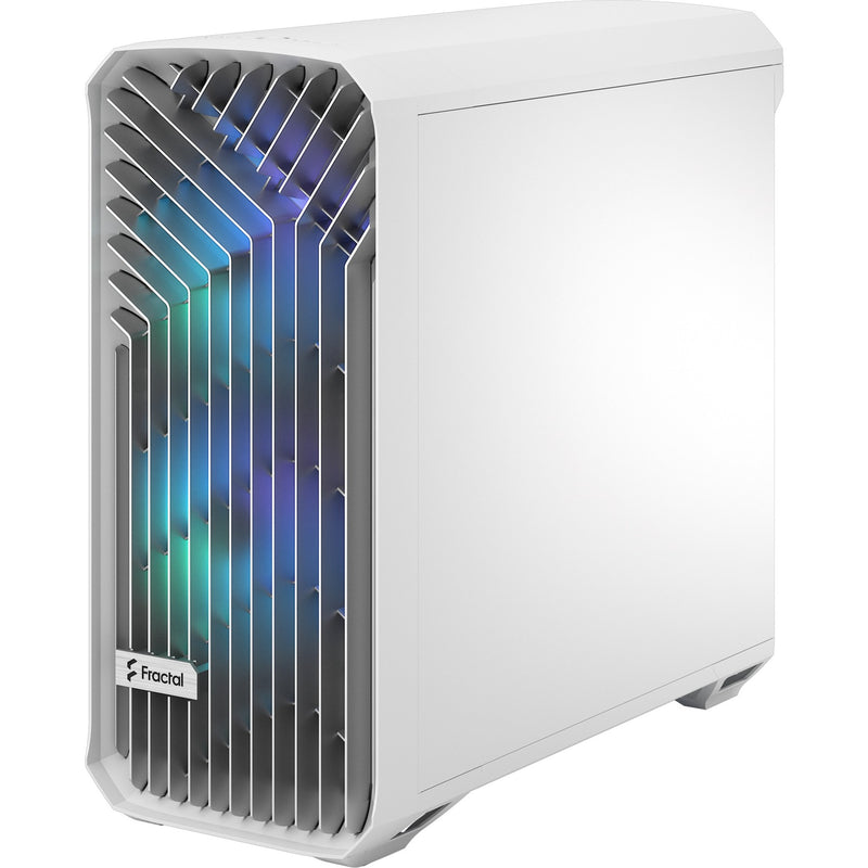 Load image into Gallery viewer, Fractal design torrent white rgb tg clear tint midi tower behuizing (wit | 2x usb-a | 1x usb-c | rgb | window)

