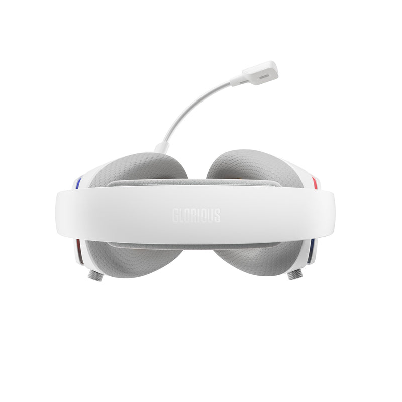 Load image into Gallery viewer, Glorious ghs eternal rgb - stereo rgb gamingheadset over-ear gaming headset (wit, pc, ps5, ps4, switch, usb-c)
