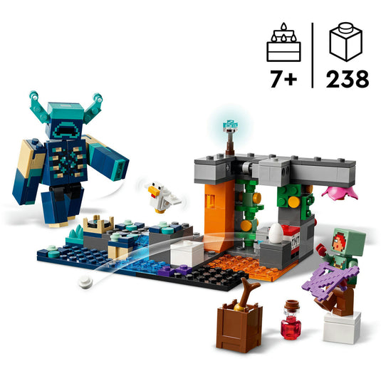 Lego ® minecraft® de ontmoeting met de opzichter - 21274