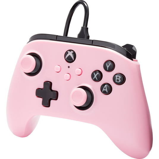 Powera bedrade controller voor xbox series x|s (roze, xbox series x|s, xbox one, pc)